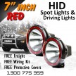 7 Inch HID Spotlights