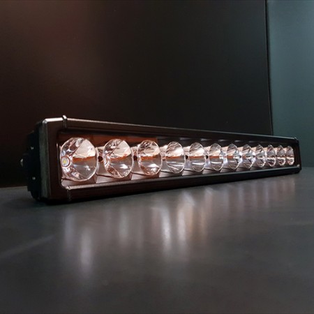 Barre LED RALLYE PRO 100W 10 modules de 10W - 450mm