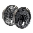 ADAPTIVE 5 3/4" LED Headlight - Built-In Cornering Light for Motorcycles