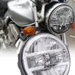 SABRE - 5 ¾" Motorcycle LED Headlight. OSRAM LED's.