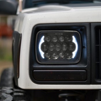TRIPLE STACK - 5x7" LED Headlight with DRL. 105W L3000lm H5500lm. ***DIRECTORS PICK.