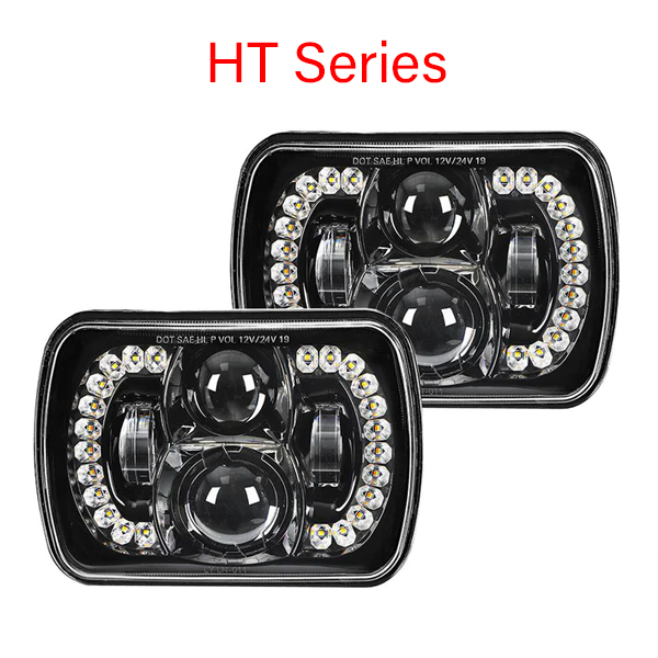 HT 5x7 Inch LED Headlights Pro Vision Lighting