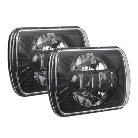 SABRE - 5x7" LED Headlight. 90W L3000lm H6000lm. Powerful with Philips LEDs.