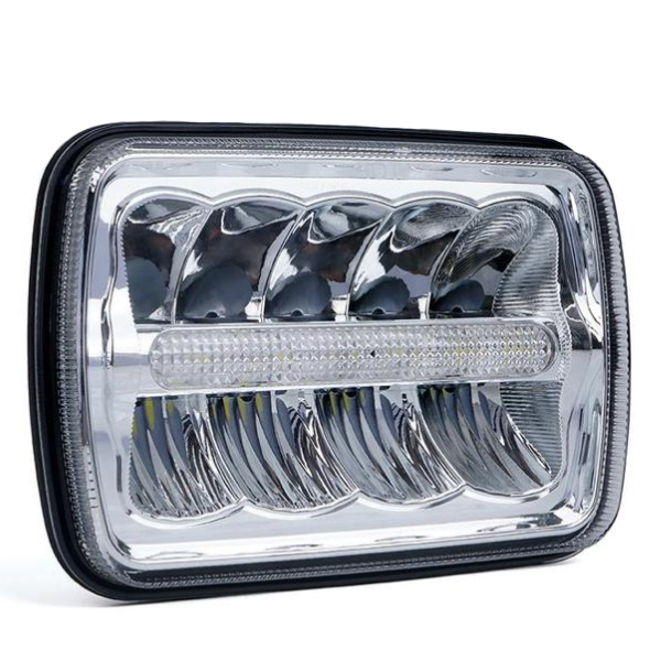 Sempers Best 4x6 Inch LED Headlights Pro Vision Lighting