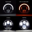 PRO SERIES 7 Inch 60 Watt LED Headlight with Half Halo