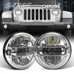 ADR APPROVED 7" LED Headlight - for Jeep & Universal Sealed Beam Replacements.