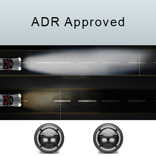 ADR Approved 7 Inch LED Headlights ULTRA