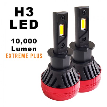 H3 LED Headlight Globes