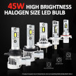 Quick-Fit GEN5 LED Headlight Globes. 1:1 Halogen to LED.